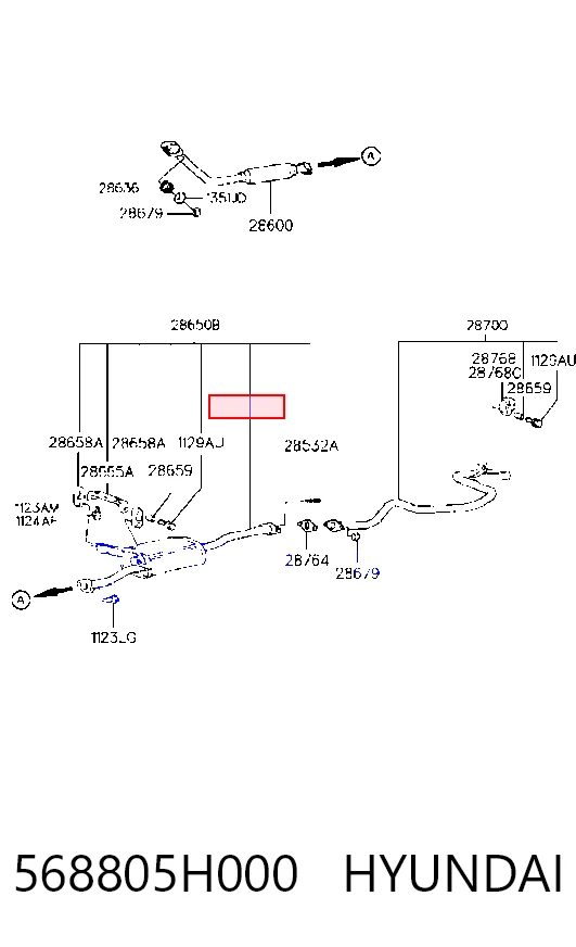 568805H000 Hyundai/Kia