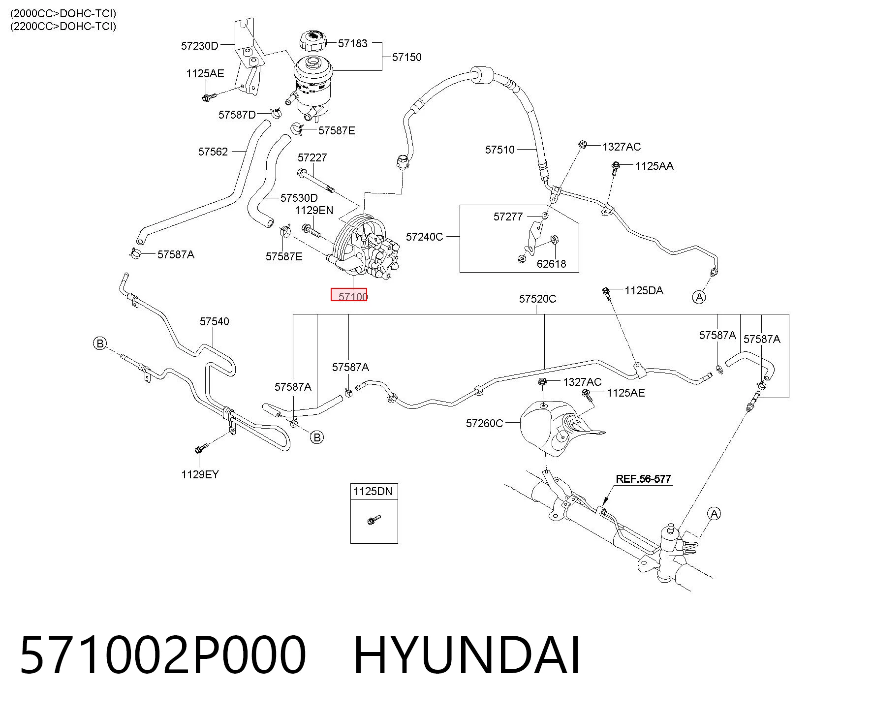571002P000 Hyundai/Kia