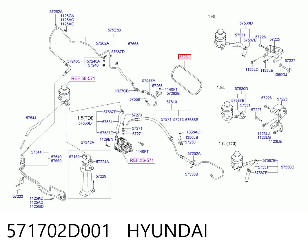 571702D001 Hyundai/Kia