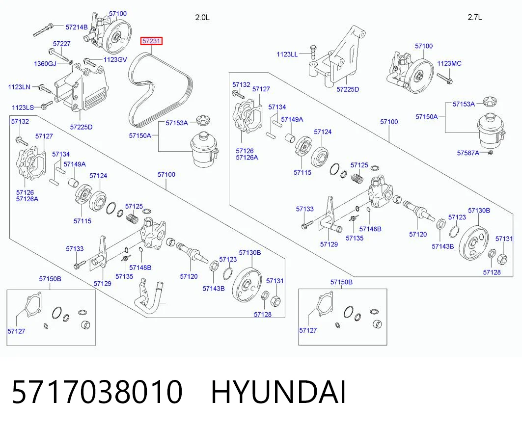 Pas napędowy mechanizmów 90916WX006 Toyota