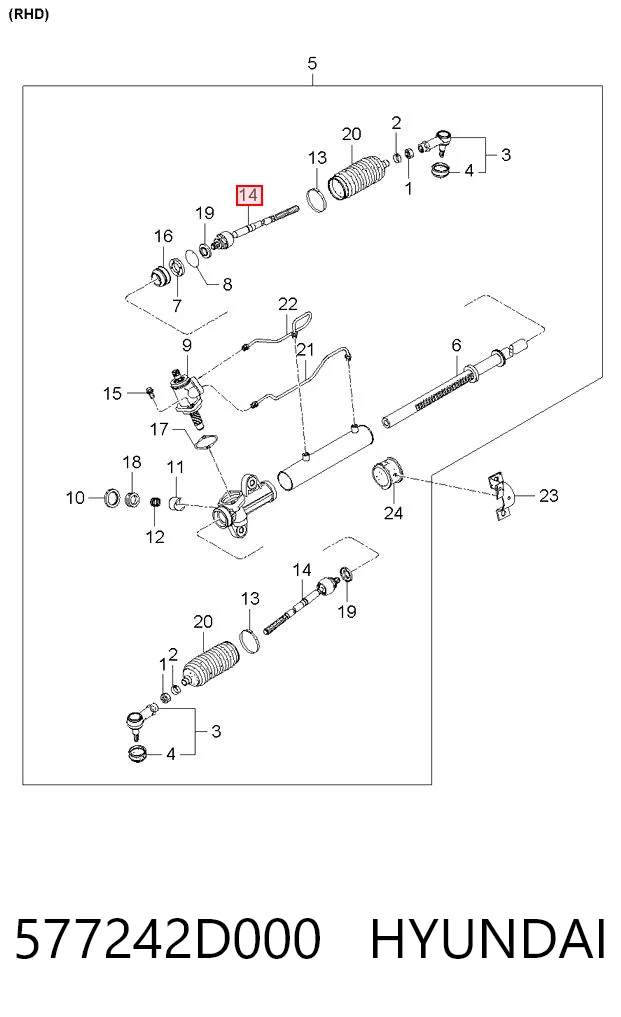 577242D000 Hyundai/Kia