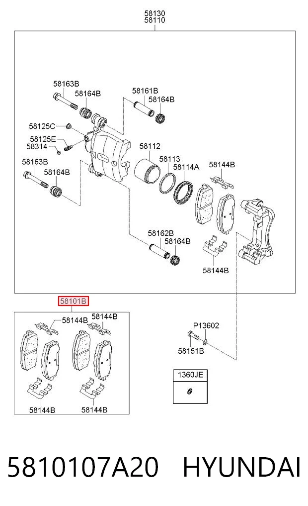 5810107A20 Hyundai/Kia