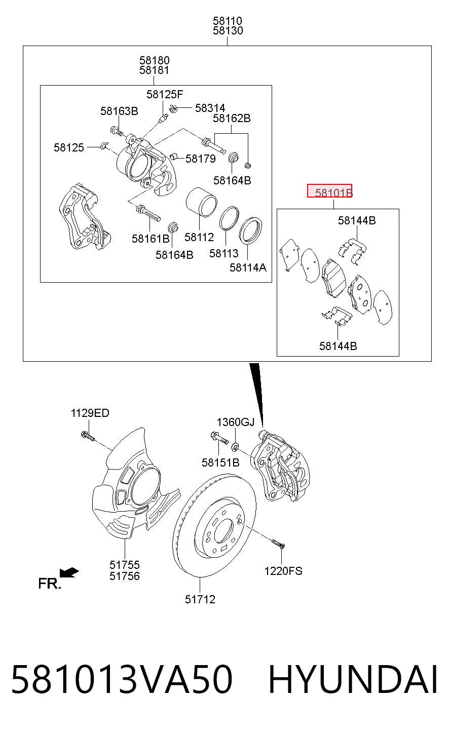 581013VA50 Hyundai/Kia
