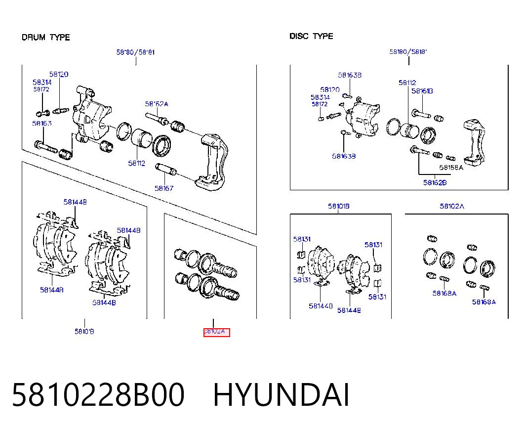 5810228B00 Hyundai/Kia
