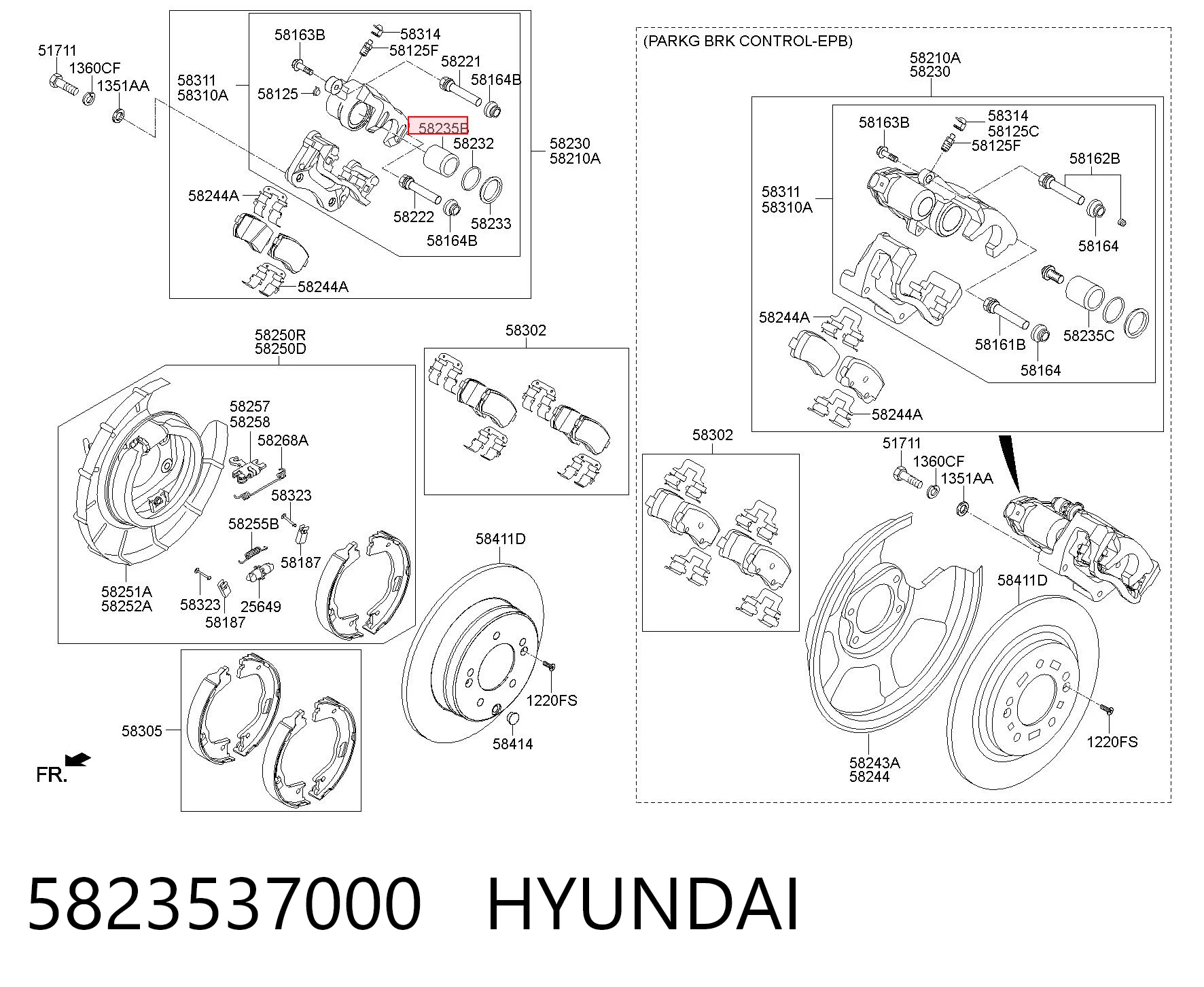 5823537000 Hyundai/Kia