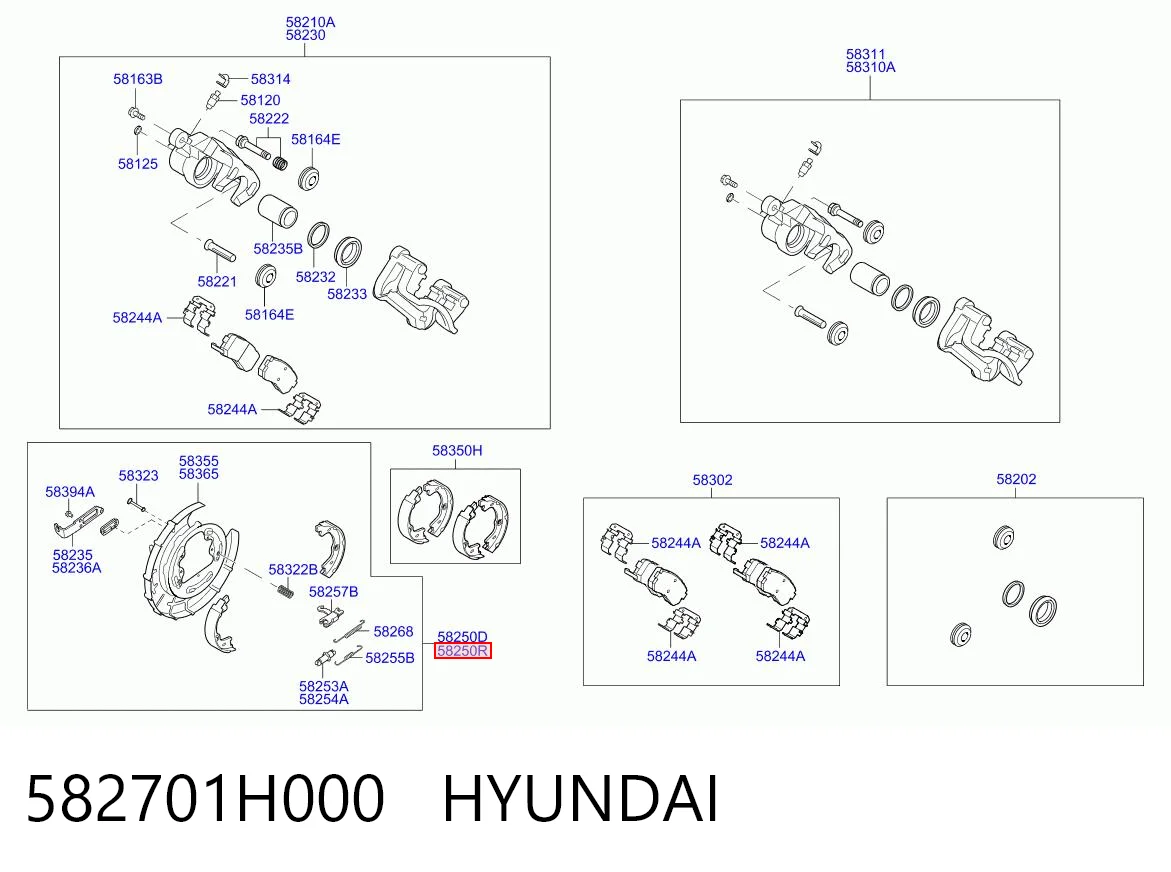 582701H000 Hyundai/Kia
