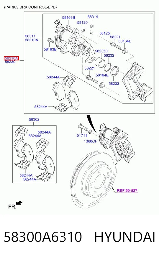 58300A6310 Hyundai/Kia