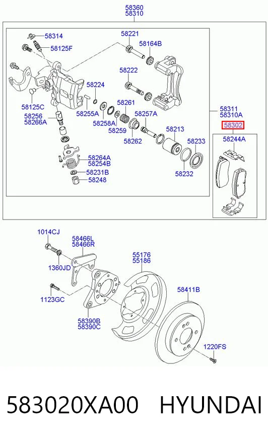 583020XA00 Hyundai/Kia
