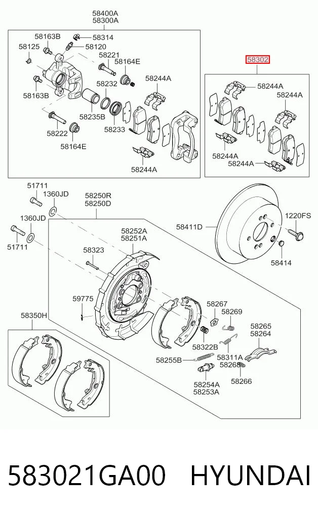 583021GA00 Hyundai/Kia
