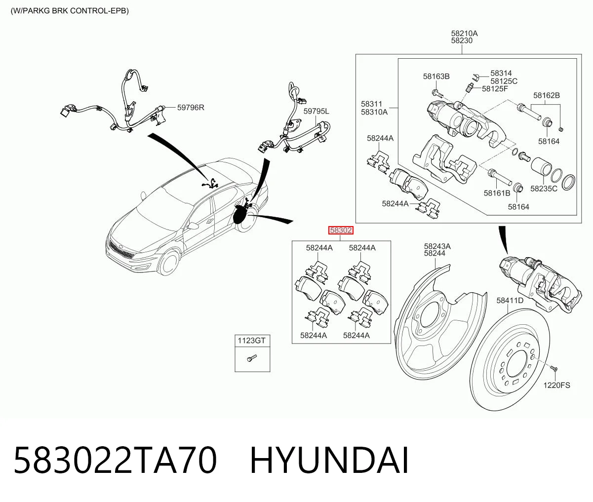 583022TA70 Hyundai/Kia