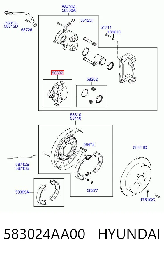 583024AA00 Hyundai/Kia