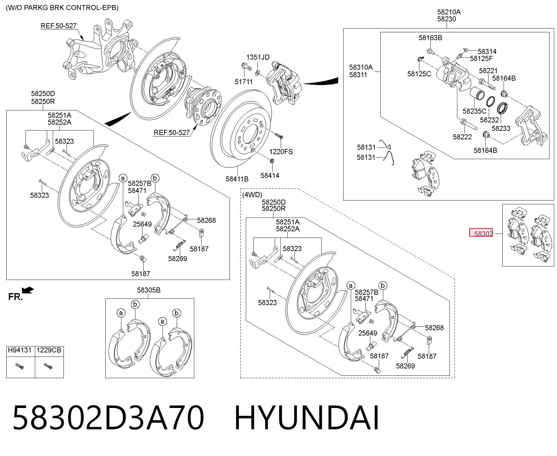 58302D3A70 Hyundai/Kia
