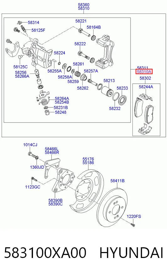 583100XA00 Hyundai/Kia