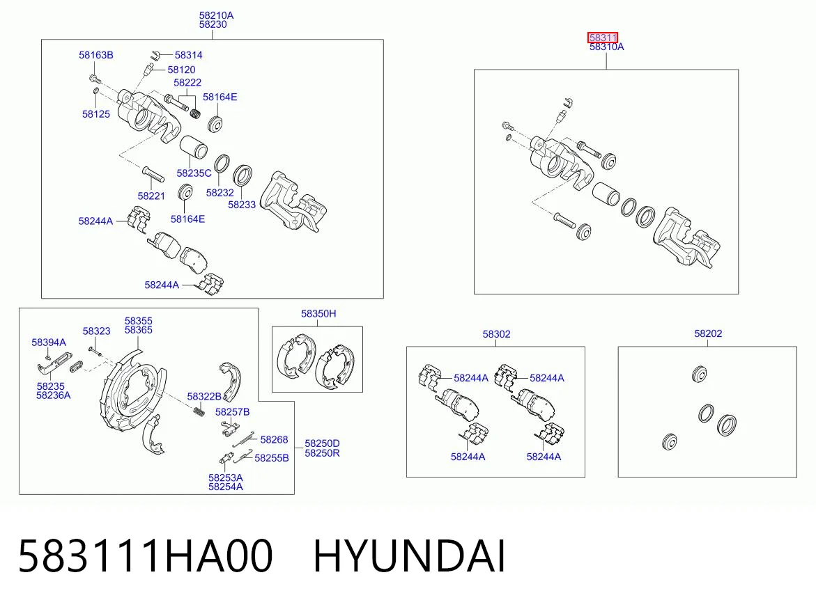 583111HA00 Hyundai/Kia