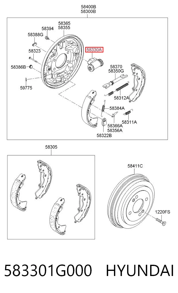 583301G000 Hyundai/Kia