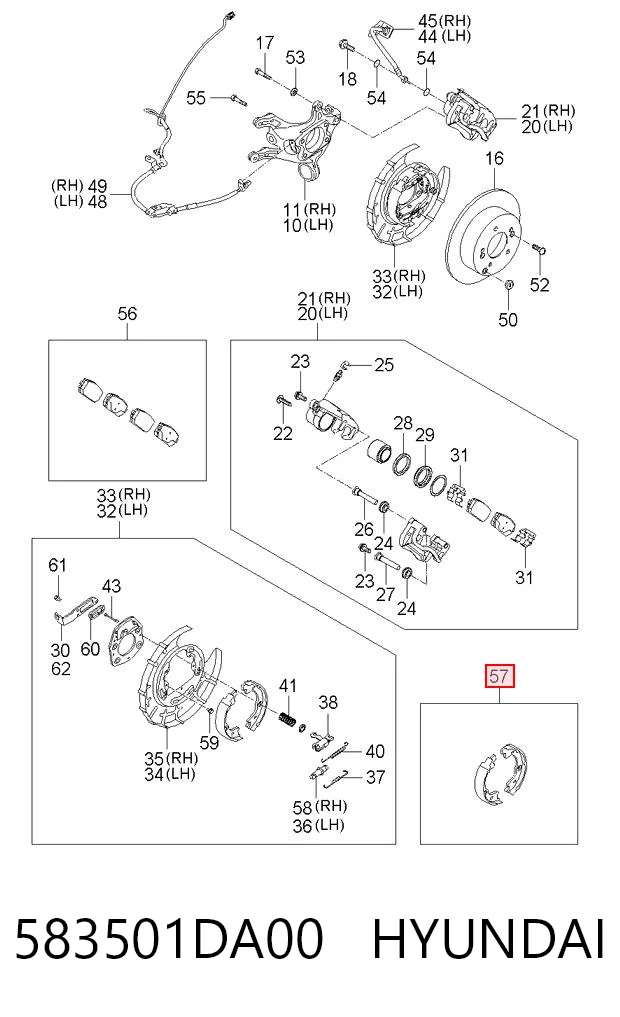 583501DA00 Hyundai/Kia