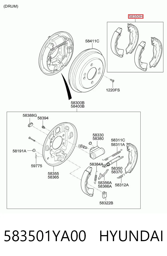 583501YA00 Hyundai/Kia
