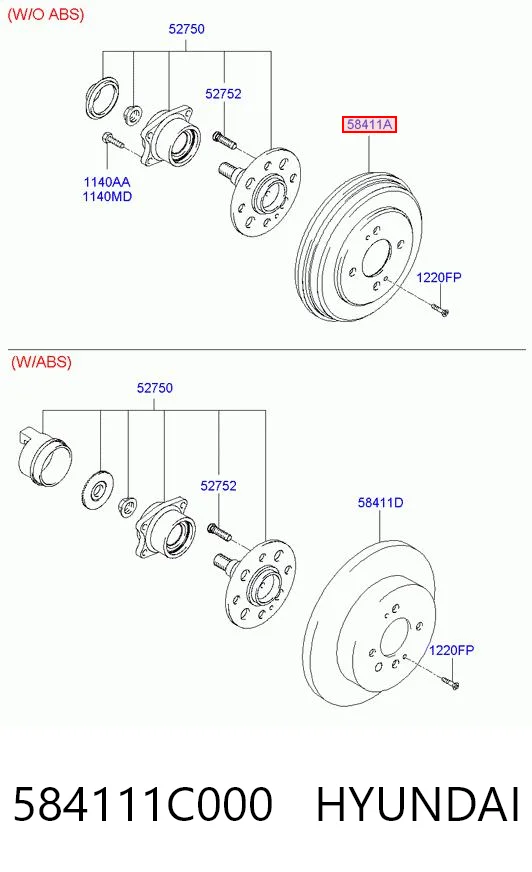 584111C000 Hyundai/Kia