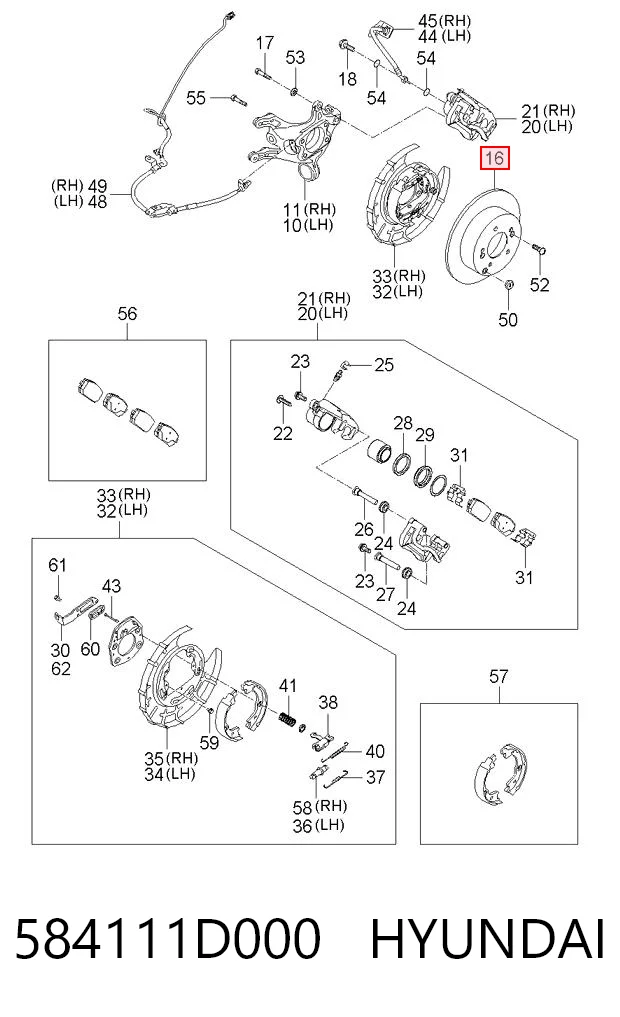 584111D000 Hyundai/Kia