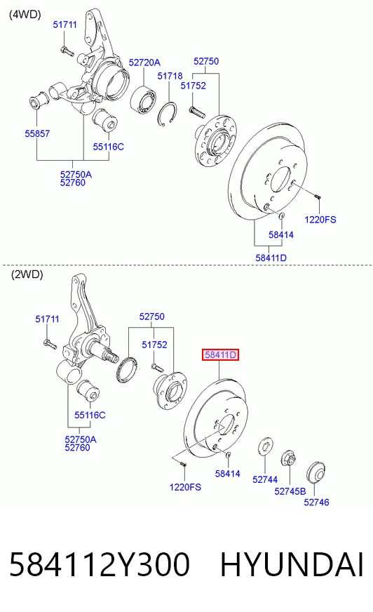 584112Y300 Hyundai/Kia