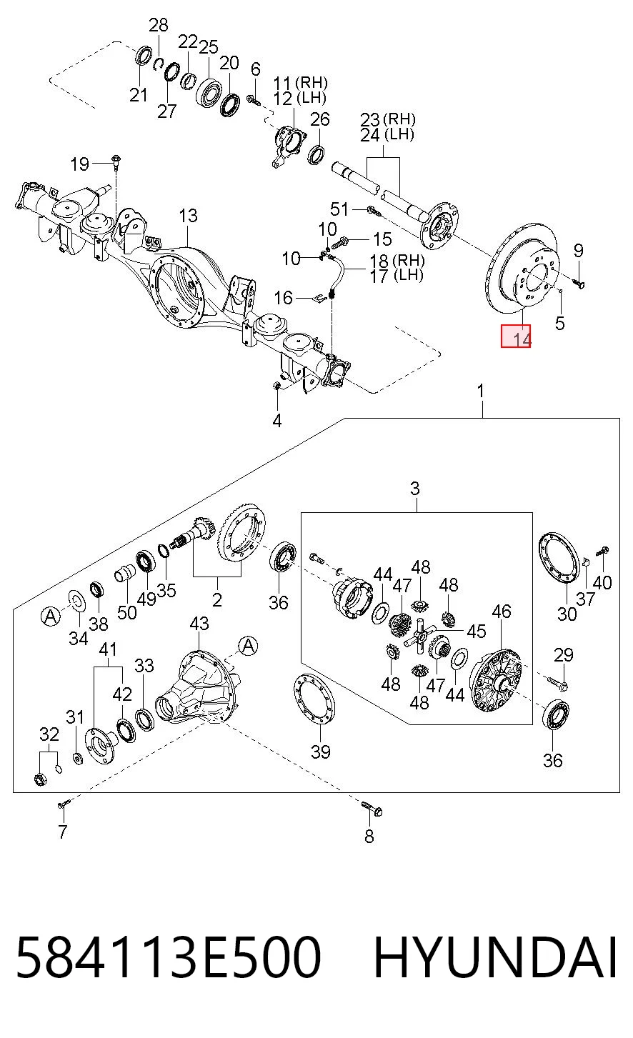 584113E500 Hyundai/Kia