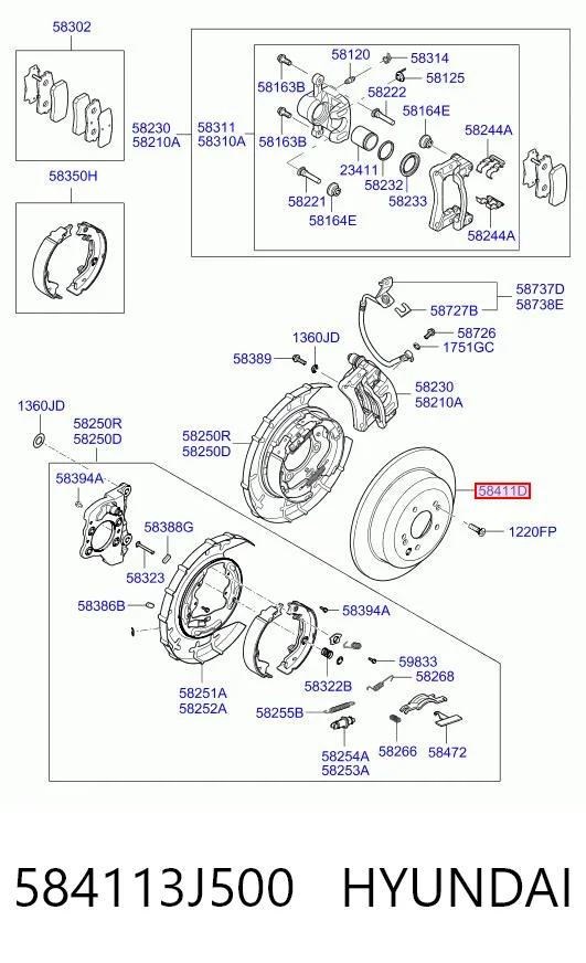 584113J500 Hyundai/Kia