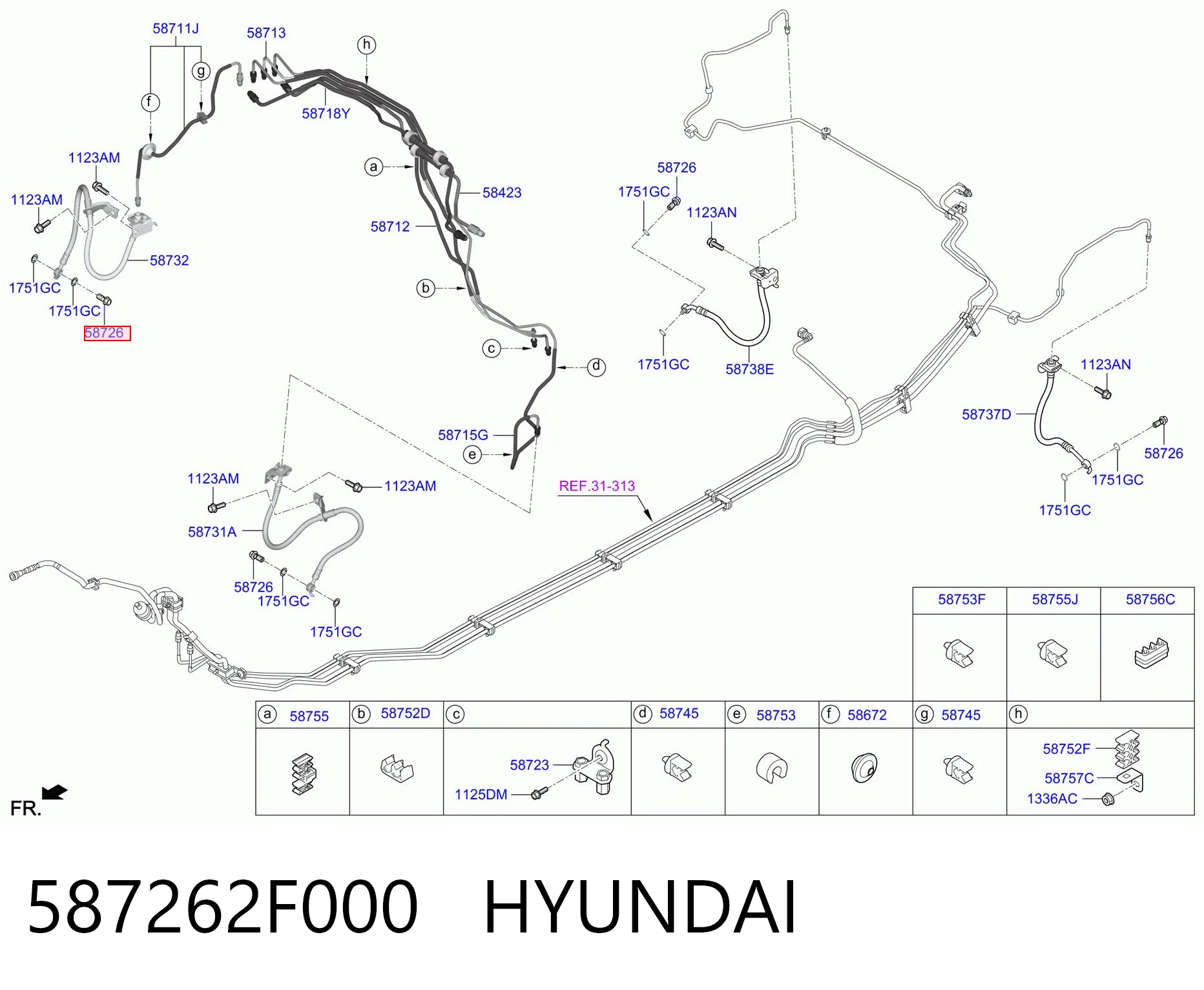 587262F000 Hyundai/Kia 