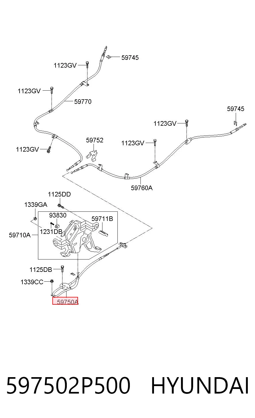 597502P500 Hyundai/Kia