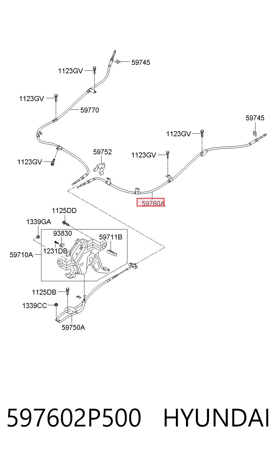 597602P500 Hyundai/Kia