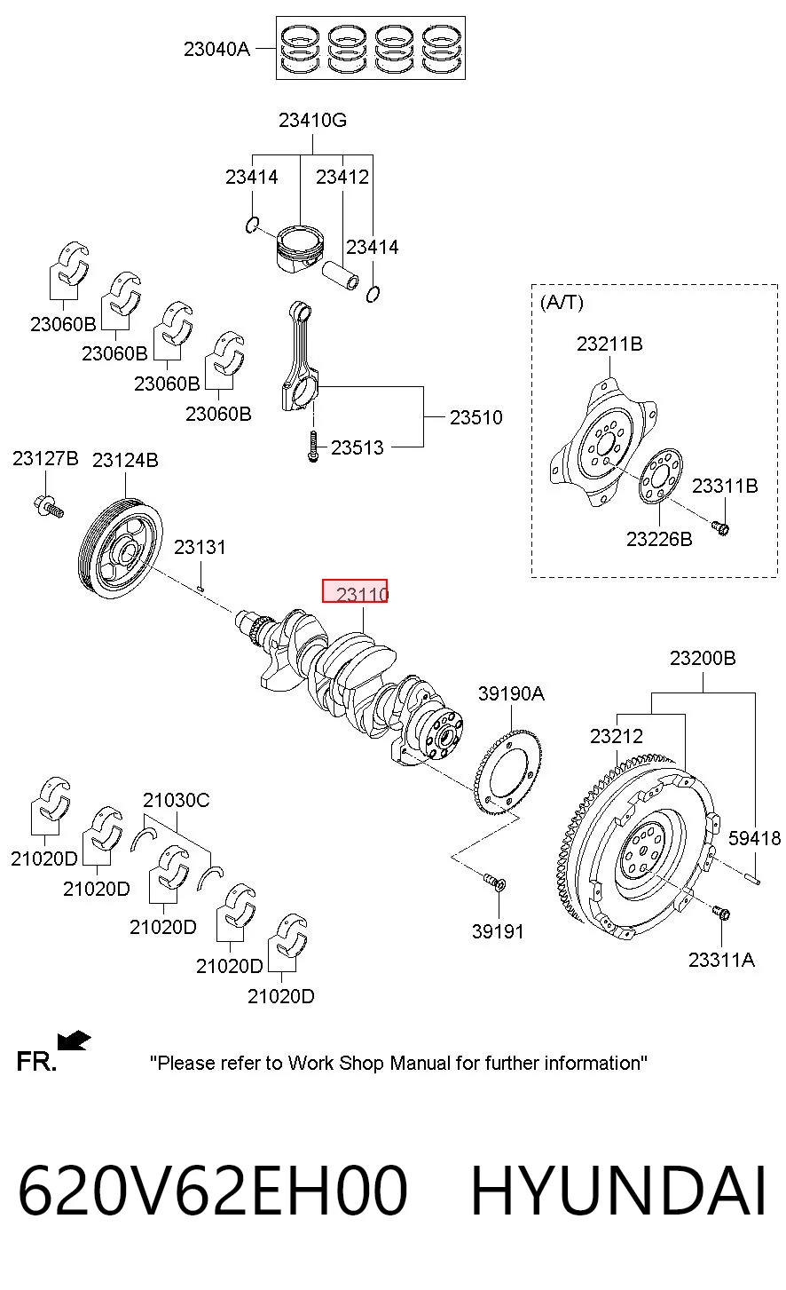 620V62EH00 Hyundai/Kia