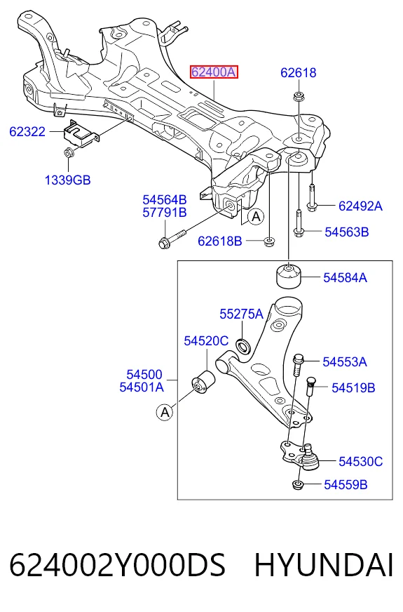 624002Y000DS Hyundai/Kia