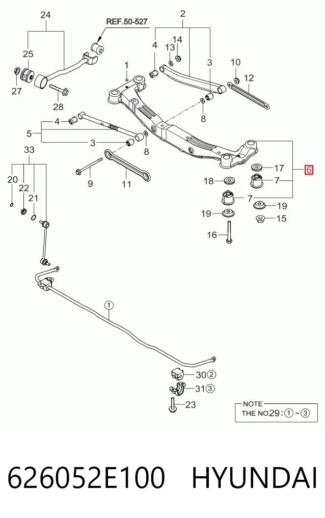 626052E100 Hyundai/Kia