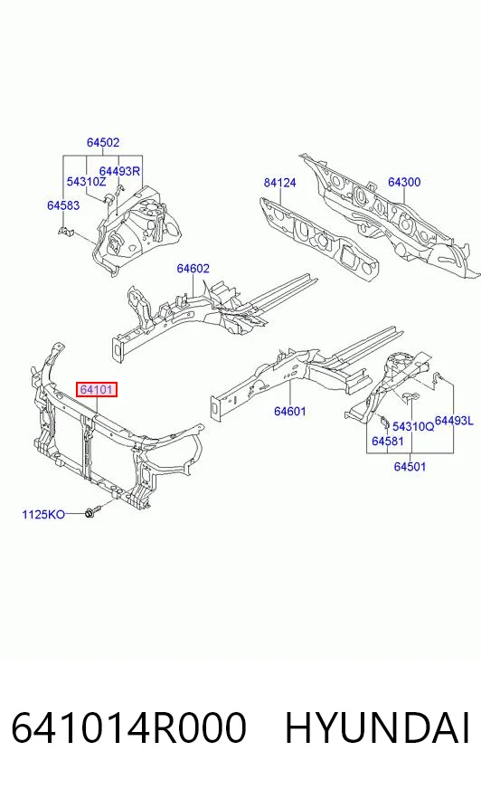 641014R000 Hyundai/Kia