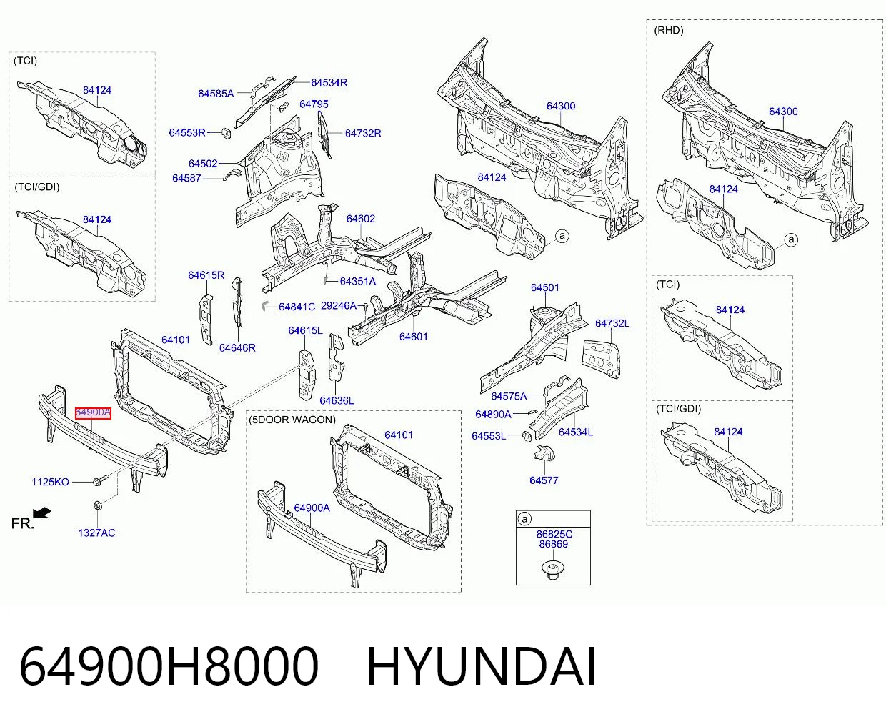 64900H8000 Hyundai/Kia