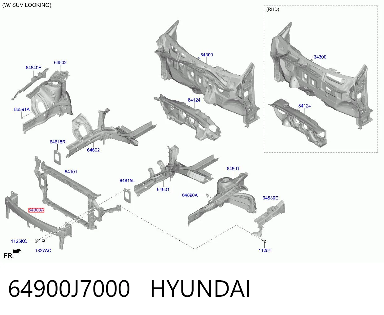 64900J7000 Hyundai/Kia