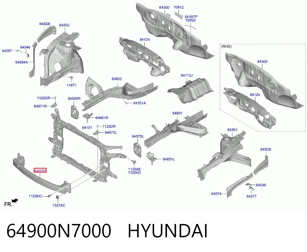 64900N7000 Hyundai/Kia