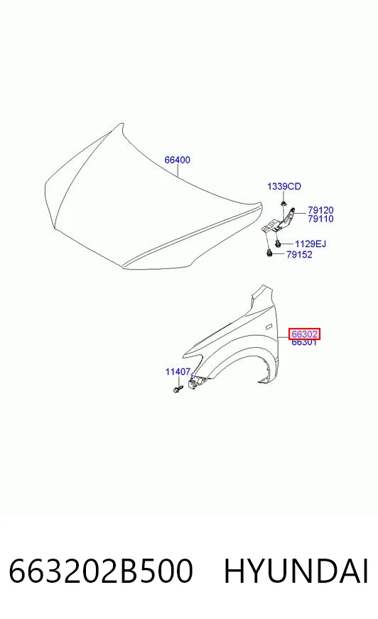663202B500 Hyundai/Kia