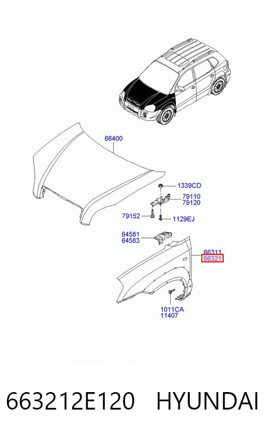 663212E120 Hyundai/Kia