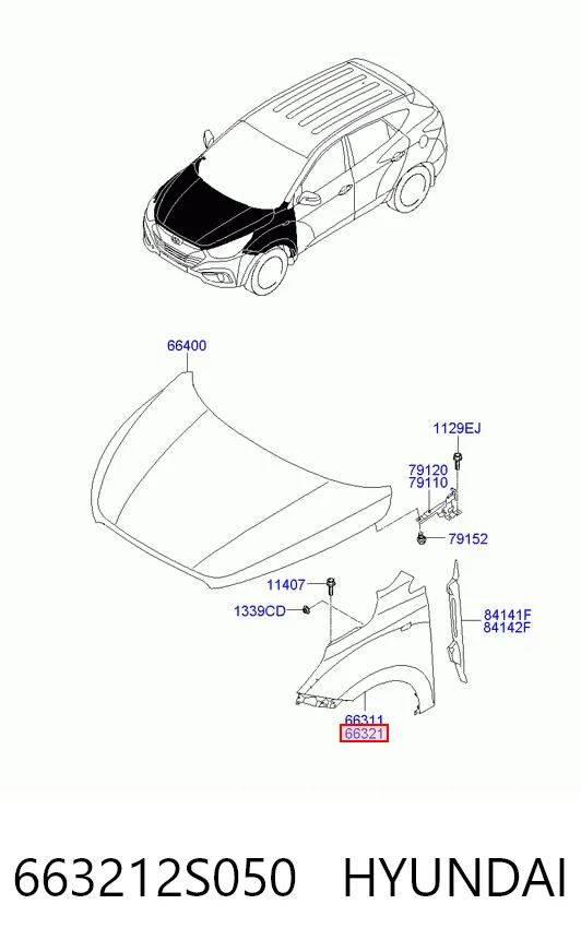 663212S050 Hyundai/Kia