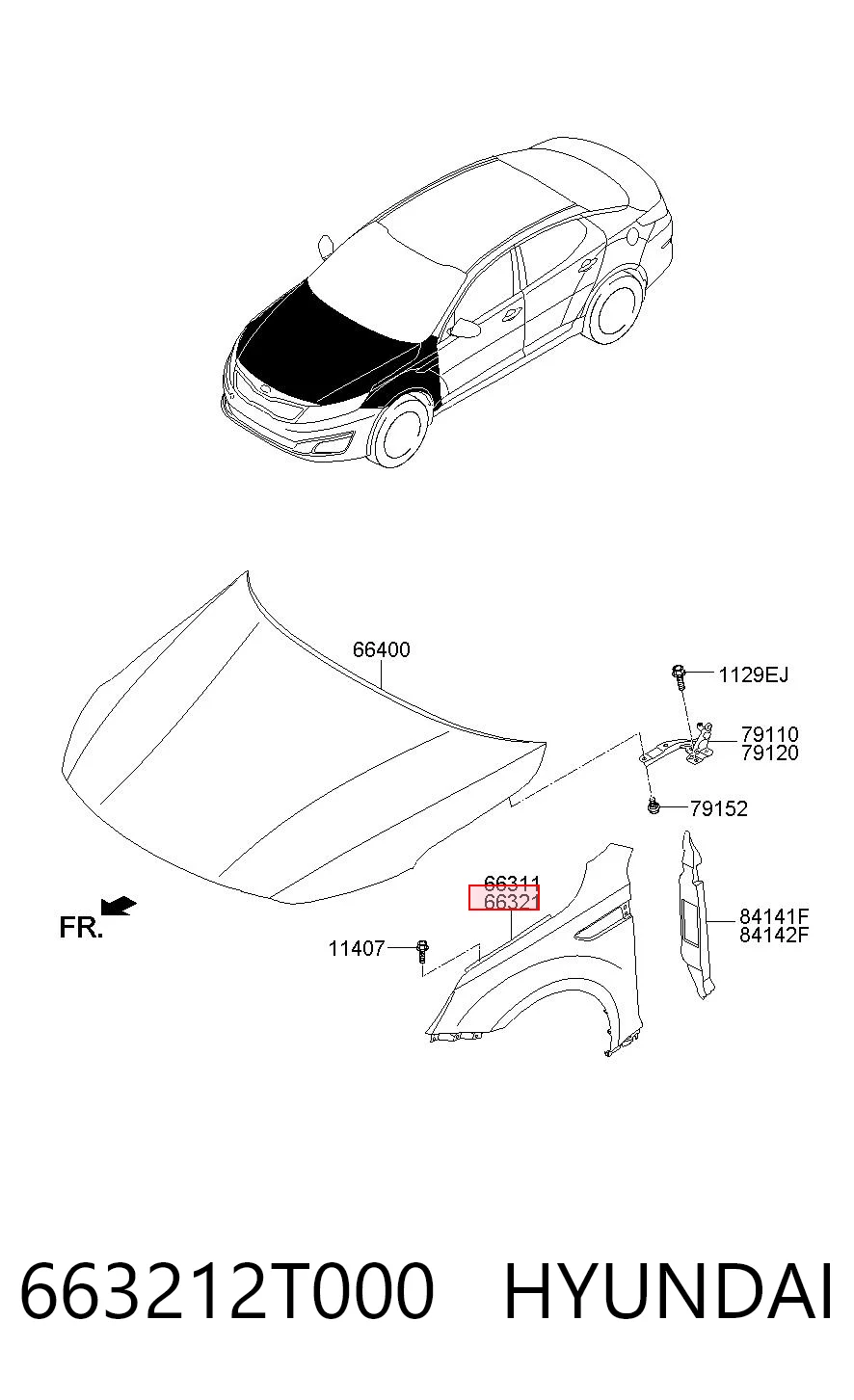 663212T000 Hyundai/Kia