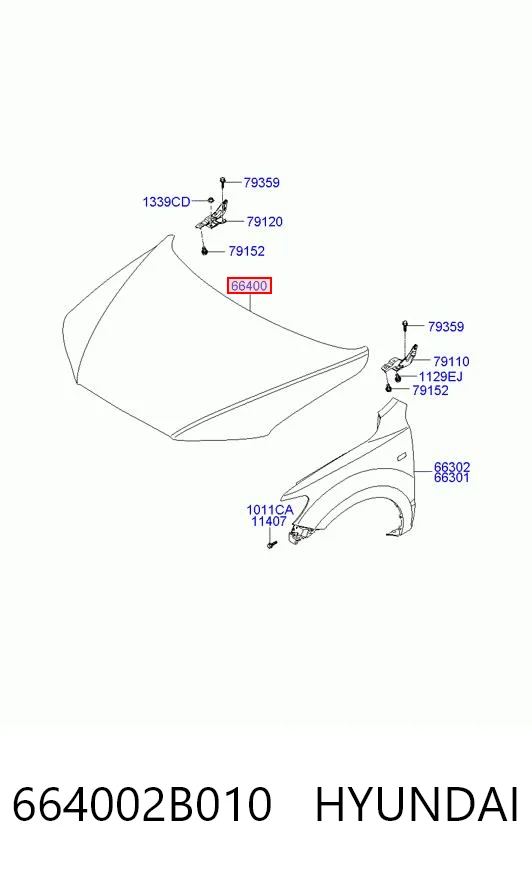 664002B010 Hyundai/Kia