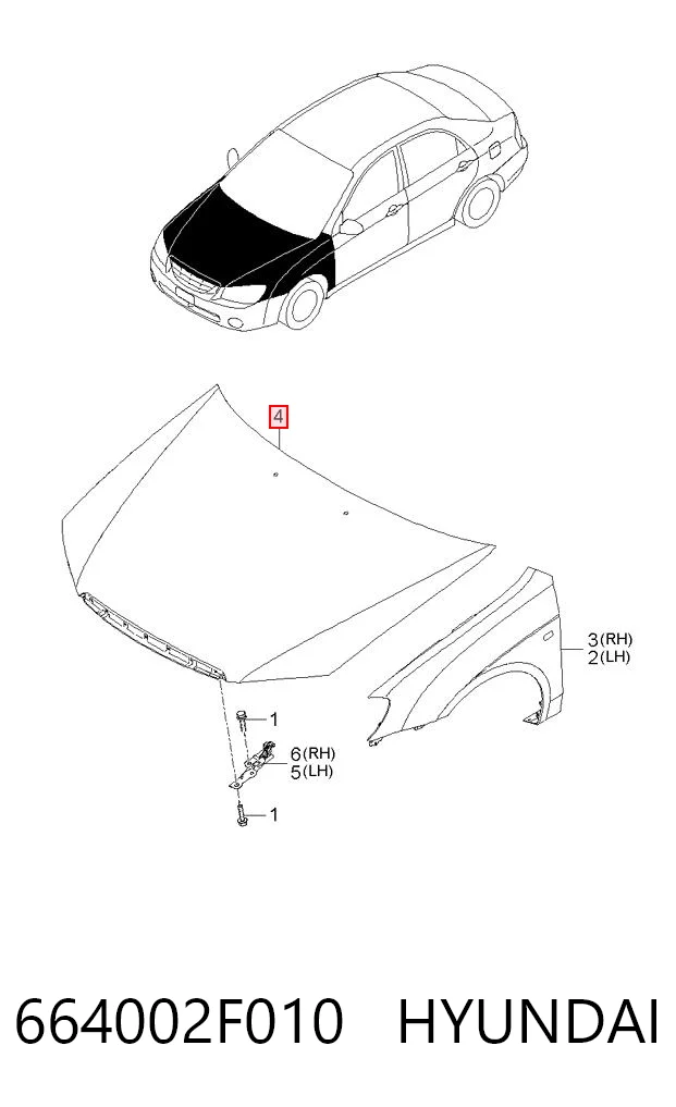 Maska silnika do KIA Cerato II TD