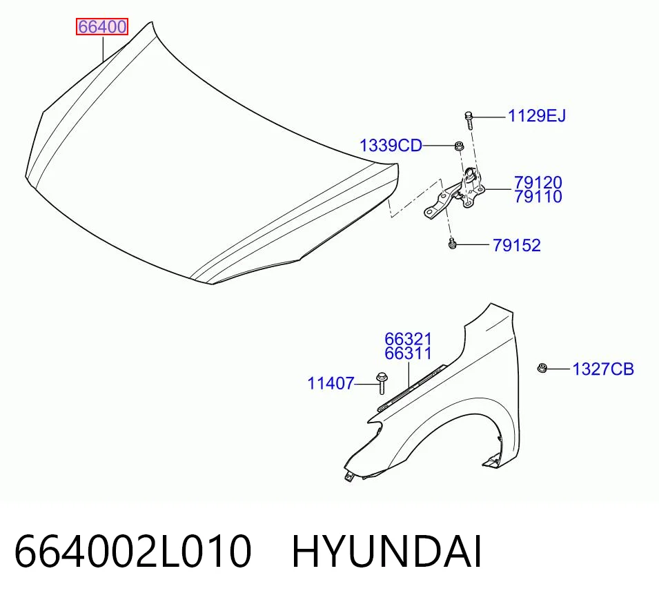 664002L010 Hyundai/Kia
