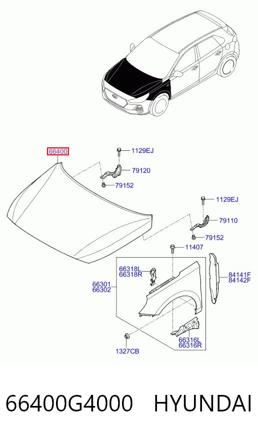 66400G4000 Hyundai/Kia