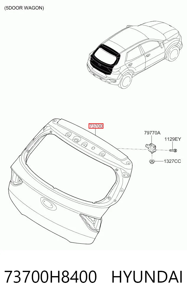 73700H8400 Hyundai/Kia