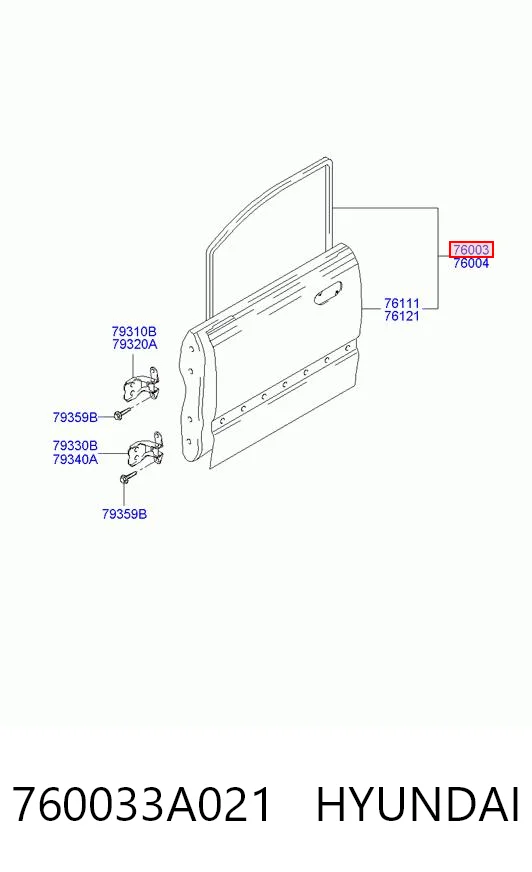 760033A021 Hyundai/Kia