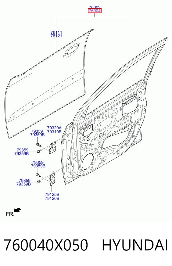 760040X050 Hyundai/Kia