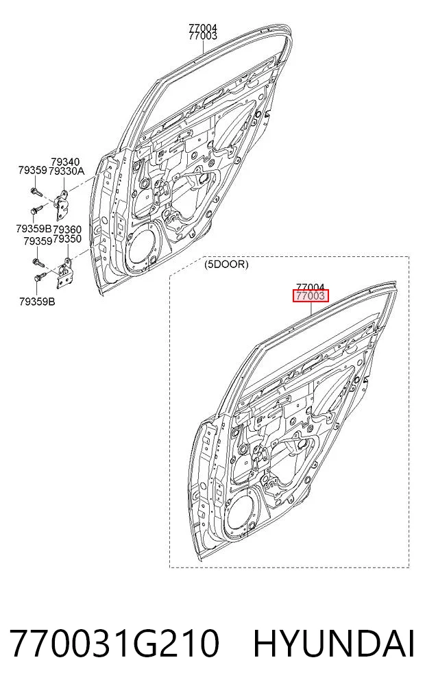 770031G210 Hyundai/Kia