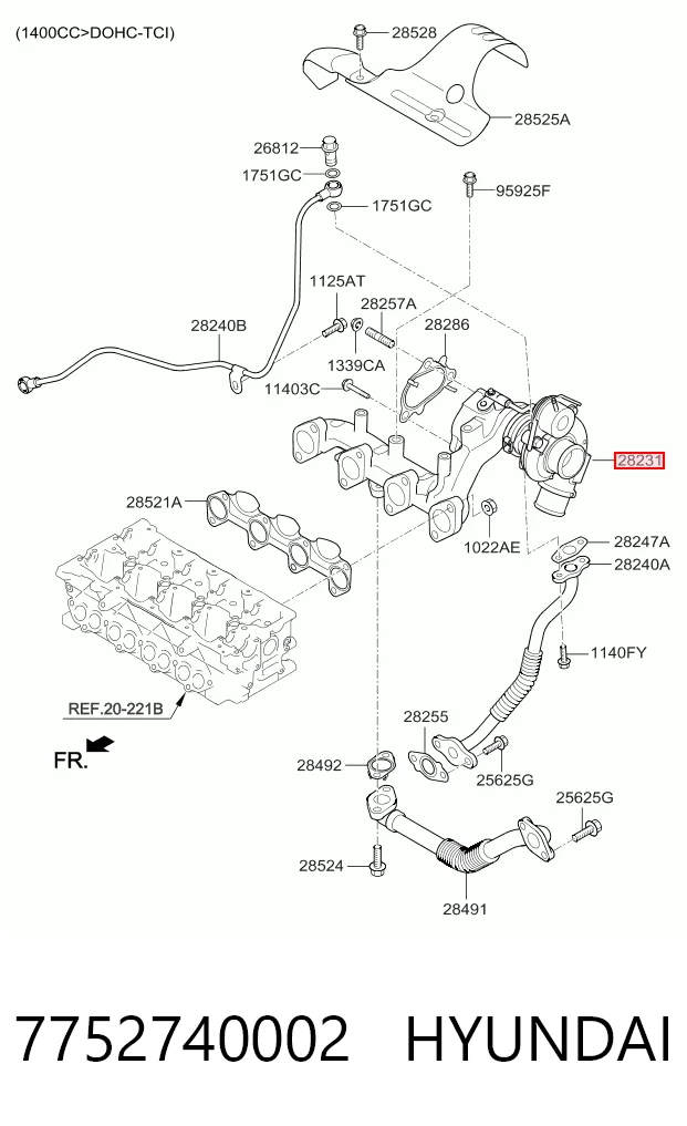Turbina KIA Soul I hatchback (AM) (2008 - 2013) cena, od 318,50 USD