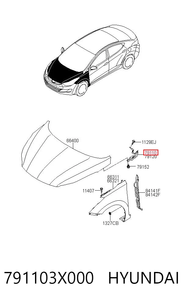 791103X000 Hyundai/Kia
